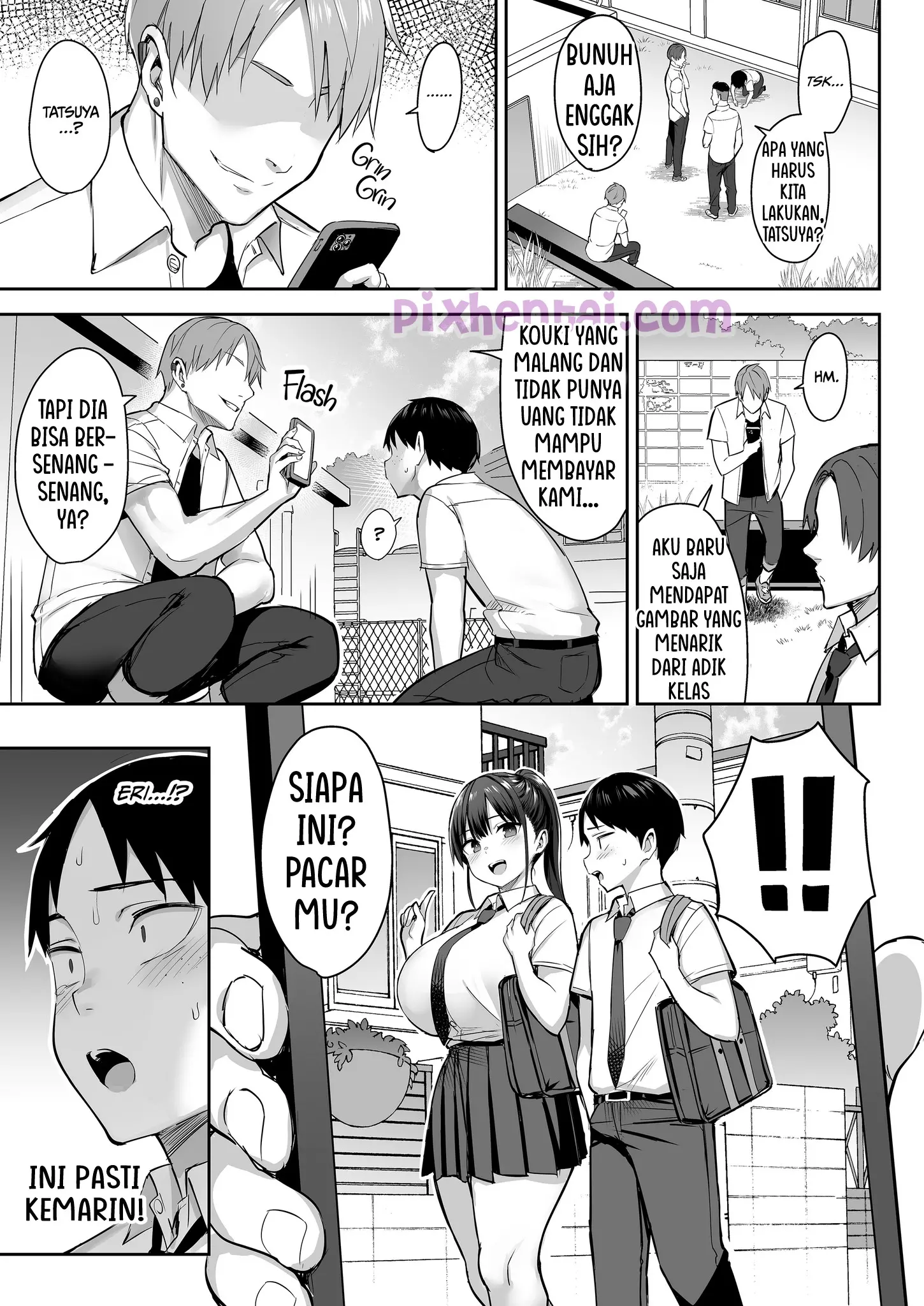 Komik hentai xxx manga sex bokep She Sold Herself Out to Save Me From Bullying Part 1 6